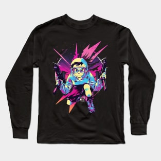 FLCLs Reimagined Haruko's Universe Long Sleeve T-Shirt